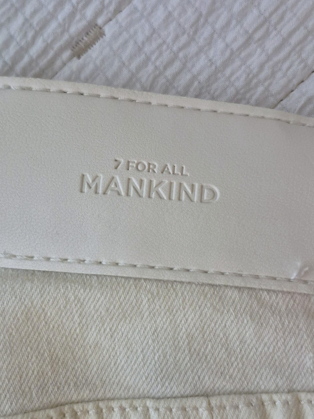 7 For All Mankind Cream Women’s Pants